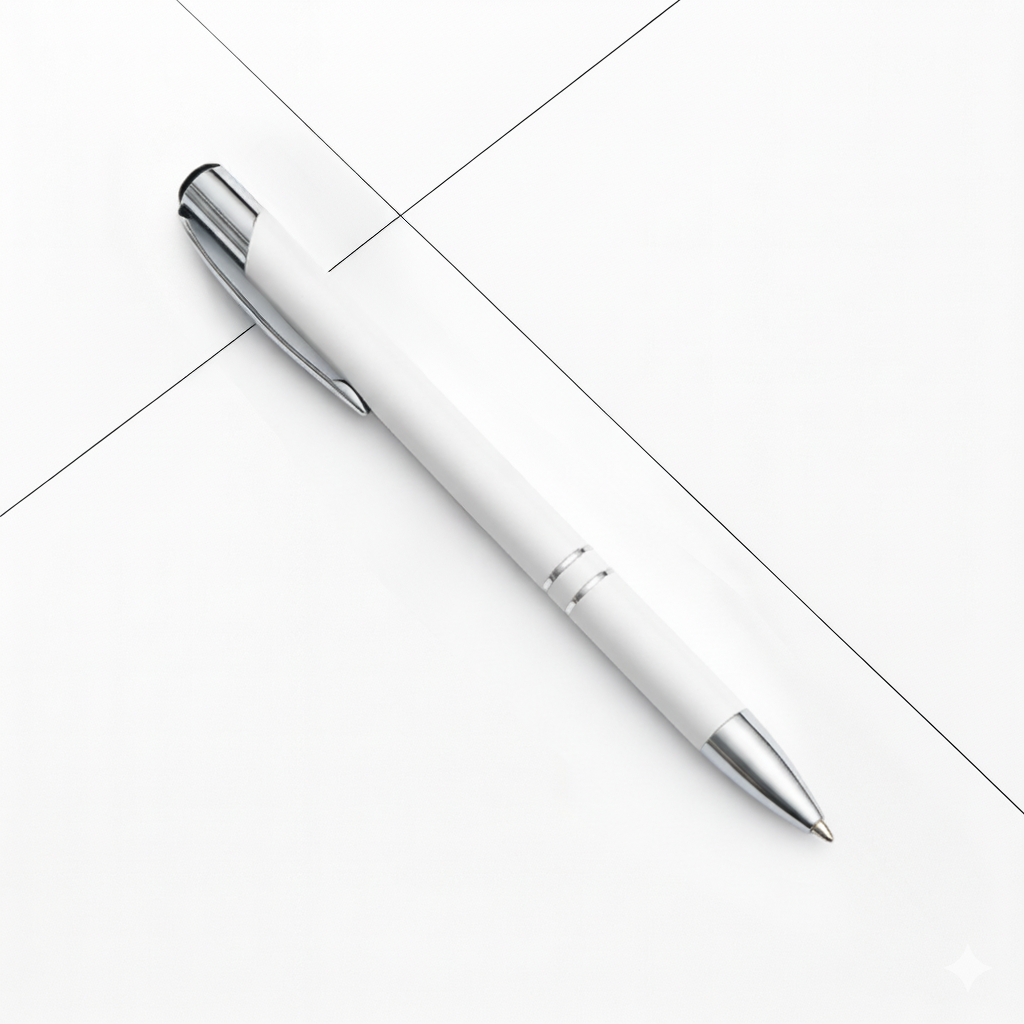 Bolígrafo metálico Inox